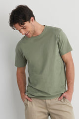 Fair Indigo - 100% Organic Cotton Crew Neck T-Shirt - Tops - Afterglow Market