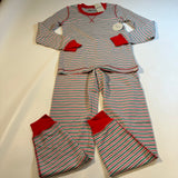 Women's Holiday Pajama Set | Candy Cane Stripe