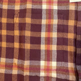 Mila Flannel Shirt | Maroon Plaid