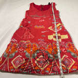 Desigual EU Size 42 (US 10) Colorful Dress W Fun Print, Graffiti Art, Pockets