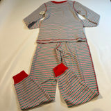 Women's Holiday Pajama Set | Candy Cane Stripe