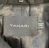 NWD Tahari Size S Wool Blend Double Breasted Back Vent Coat (Missing Trim)