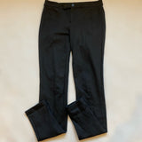 Vince Size 2 Seamed Ponte Faux Zipper Pocket Ponte Pants With Ankle Slits