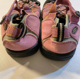 Keen Size 5 Youth/Big Kid Pink Waterproof Hiking Sandals With Nonmarking Soles