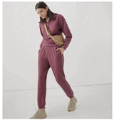 Essential Loopback Sweatpants | Maroon