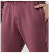 Essential Loopback Sweatpants | Maroon