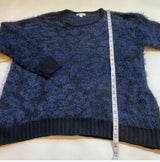 NWT 14th & Union Size S Fuzzy Jacquard Knit Sweater