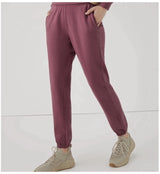 Essential Loopback Sweatpants | Maroon