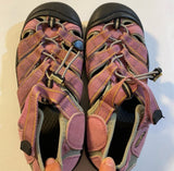 Keen Size 5 Youth/Big Kid Pink Waterproof Hiking Sandals With Nonmarking Soles