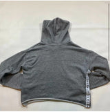 Jessica Simpson Size L The Warmup Gray Cropped Cozy Hoodie