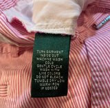 Ralph Lauren Sport Size 2 Pink Stripe Bermuda Shorts