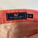 Vineyard Vines Boys Size 18 Pink Straight Leg Breaker Pants