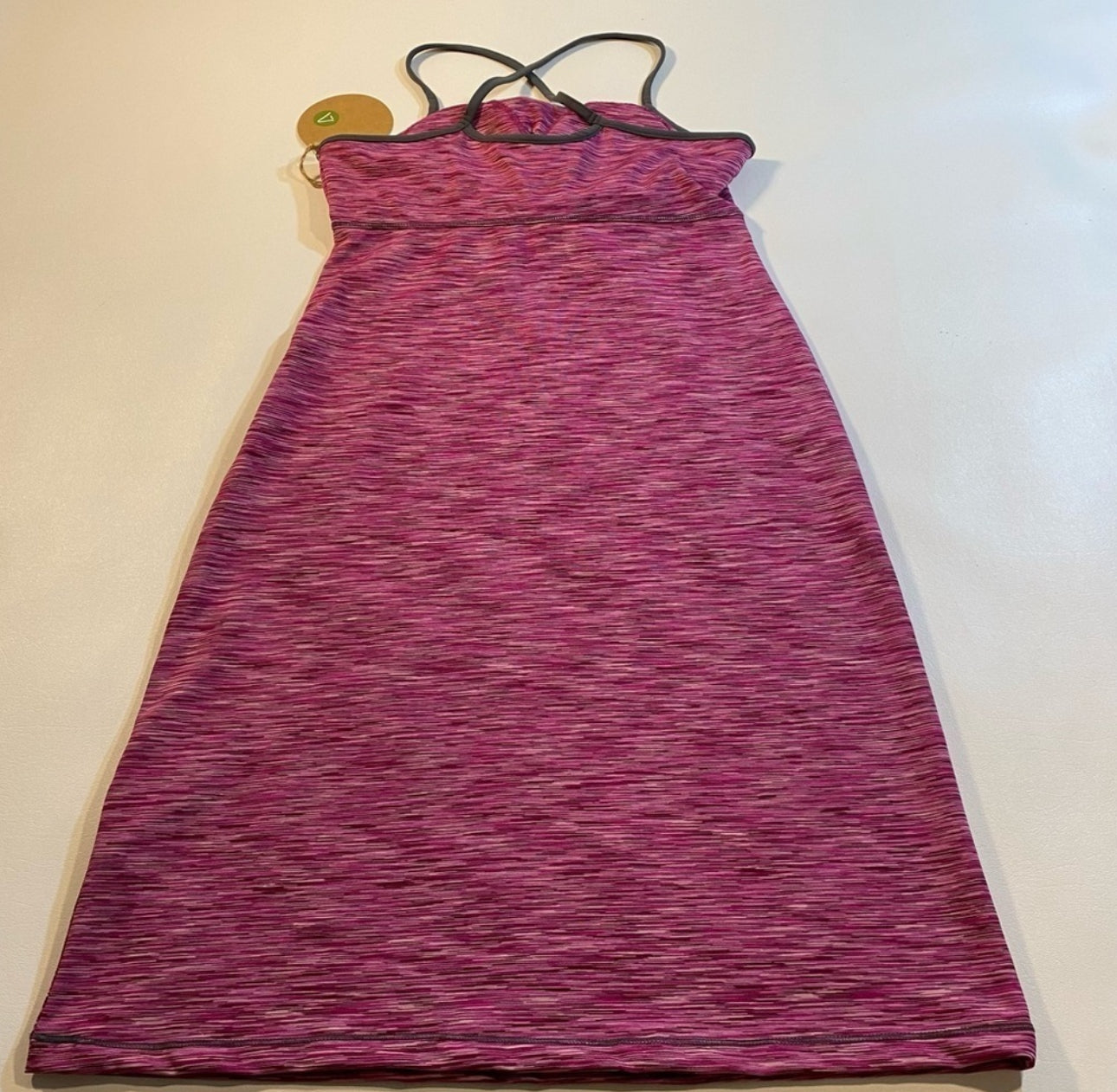 NWT Dakini Size S Magenta Pink Shelf Bra Active Wear Dress W Pockets