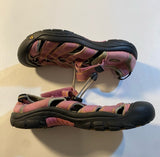 Keen Size 5 Youth/Big Kid Pink Waterproof Hiking Sandals With Nonmarking Soles