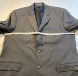 LRL Ralph Lauren Size 42L Grey Wool Sport Coat Suit Jacket Blazer