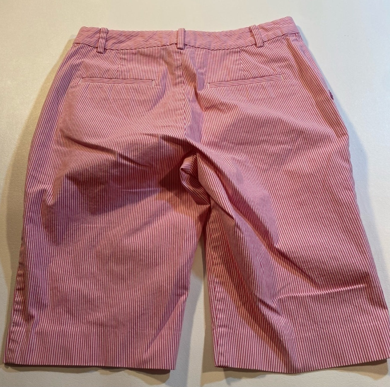 Ralph Lauren Sport Size 2 Pink Stripe Bermuda Shorts