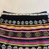 NWT Copper Key Size L Colorful Fair Isle Snowflake Knit Skirt (Runs Small)