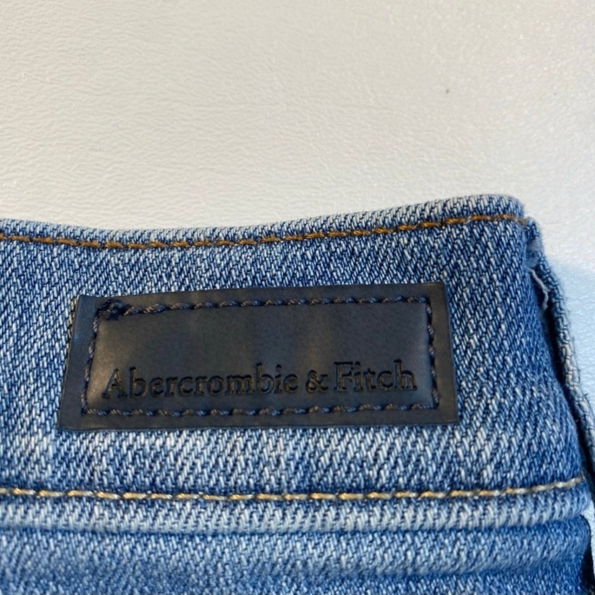 Abercrombie Fitch - Abercrombie Fitch Size 26 Distressed Bleach Splatter Cutoff Cuffed Denim Shorts - Shorts - Afterglow Market