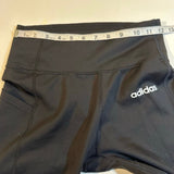 Adidas - Adidas Small 7/8 Leggings Black Three Stripe With Pockets - Leggings - Afterglow Market