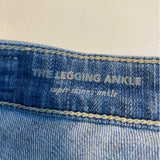 AG Adriano Goldschmeid - AG Adriano Goldschmeid Size 26R The Legging Super Skinny Medium Wash Ankle Jeans - Jeans - Afterglow Market