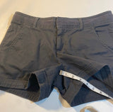 Athleta - Athleta Size 8 Fo Sho Cotton Blend Shorts In Flint Grey - Shorts - Afterglow Market