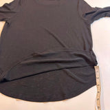 Athleta - Athleta Size S Black Semi Sheer Long Sleeve Top - Tops - Afterglow Market