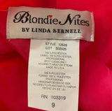 Blondie Nights Linda Bernell - Blondie Nights Linda Bernell Size 9 Bright Pink Glitter Star Halter Neck Gown - Dresses - Afterglow Market
