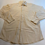 Brooks Brothers 346 - Brooks Brothers 346 Size 16-33 Yellow Striped Button Up Collared Dress Shirt - Shirts - Afterglow Market