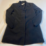 Calvin Klein - Calvin Klein Size L Black Mid-Length Mid-Weight Dressy Jacket (Flaw) - Jackets - Afterglow Market
