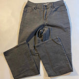 Chico’s Platinum - Chico’s Platinum Size 0.5 Short (S/6P) Grey Studded Pocket Straight Leg Jeans - Jeans - Afterglow Market