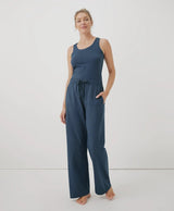 Pact - Cool-Stretch Lounge Pant | French Navy Heather - Lounge - Afterglow Market