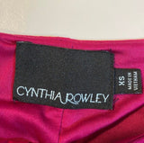 Cynthia Rowley - Cynthia Rowley Size XS Megenta Split Sleeve Boat Neck Comfy Boho Dress - Dresses - Afterglow Market