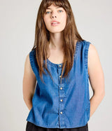 Known Supply - Demi Top | Chambray - Tanks - Afterglow Market