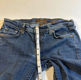 Fossil - Fossil Size 29 Medium Wash Mid Rise Slim Bootcut Jeans 98% Cotton - Jeans - Afterglow Market