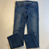 Madewell Size 24 Rail Straight Medium Wash Blue Denim Jeans (Altered)