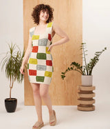 Known Supply - Lottie Sweater Dress | Bright Checker - Sweater Dress - Afterglow Market