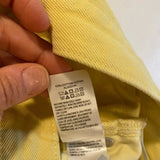 Lucky Brand - Lucky Brand Size 00/24 Yellow Denim Cutoff Mid-Rise Double Button Jean Shorts - Shorts - Afterglow Market