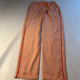 Magaschoni - Magaschoni New York Size XS 100% Silk Peach Pants With Salmon Piping - Pants - Afterglow Market