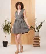 Known Supply - Mika Dress | Charcoal - Sleeveless Mini - Afterglow Market