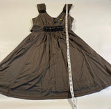 BCBG Maxazria - NWT $250 BCBG Maxazria Size S Silky Gathered V Neck Lattice Detail Party Dress - Dresses - Afterglow Market