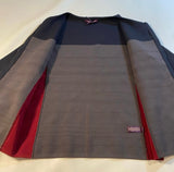 Rachel Roy - NWT $348 Rachel Roy Size M Crimson Color Block Knit Zip Sweater Jacket - Jackets - Afterglow Market