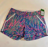 Lilly Pulitzer - NWT $64 Lilly Pulitzer Size 00 Callahan Shorts In Pink Sunset Coco Breeze - Shorts - Afterglow Market