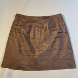 ATL Loft - NWT $80 ATL Loft Size 8 Mauve 100% Silk Tiered Skirt Fully Lined - Skirts - Afterglow Market