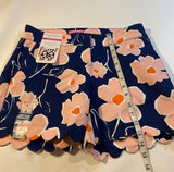 Isaac Mizrahi - NWT Isaac Mizrahi Size 4 Scallop Hem Flower Print 5” Inseam Tailored Shorts - Shorts - Afterglow Market