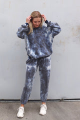 People of Leisure - Plush Crewneck Pullover Tie-Dye - Sweatshirts - Afterglow Market