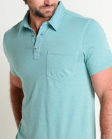 Toad&Co - Primo SS Polo | Mineral - Polo - Afterglow Market
