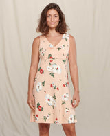 Toad&Co - Rosemarie SL Dress | Buckthorn Floral Print - Sleeveless Knee-Length - Afterglow Market
