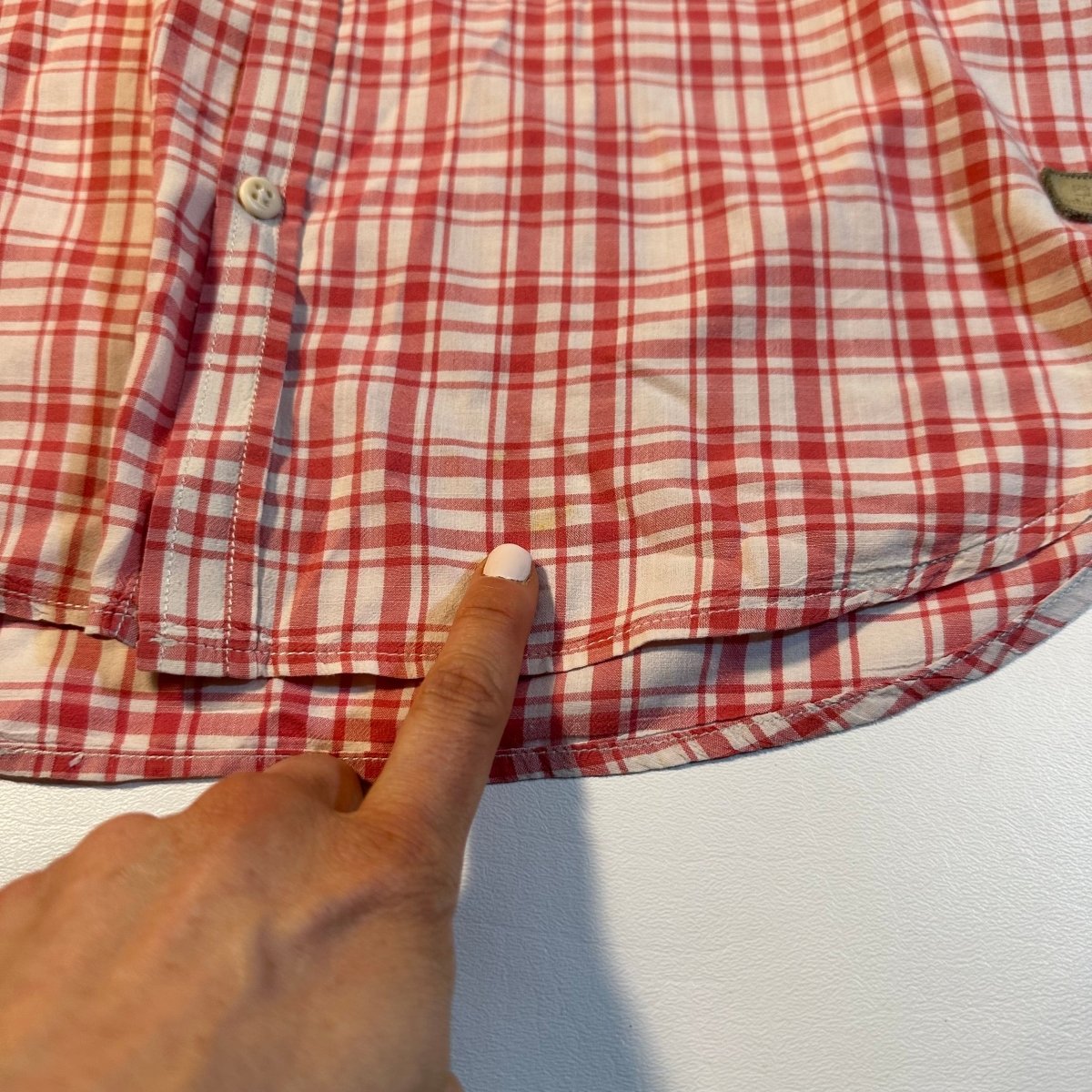 Scotch & Soda - Scotch And Soda Size L Red Plaid Button Up “Light Weights” Long Sleeve Shirt - Shirts - Afterglow Market