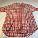 Scotch & Soda - Scotch And Soda Size L Red Plaid Button Up “Light Weights” Long Sleeve Shirt - Shirts - Afterglow Market