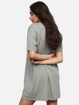 Mate The Label - Sleep Tee Dress | Sage - Dresses - Afterglow Market